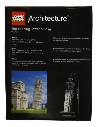 Arquitectura Lego La Torre Inclinada De Pisa
