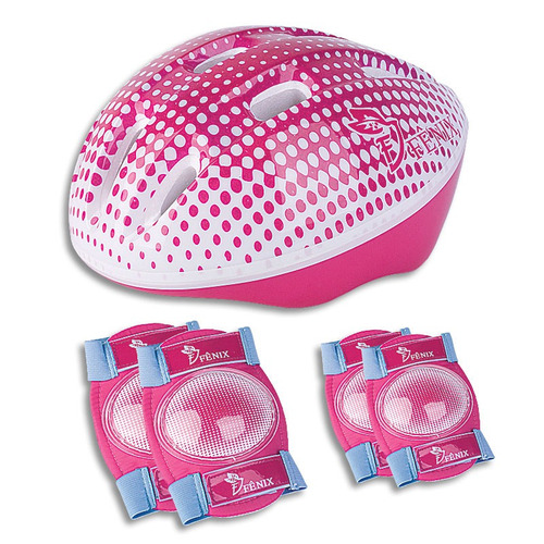 Kit De Proteção Infantil Capacete, Joelheira E Cotoveleira