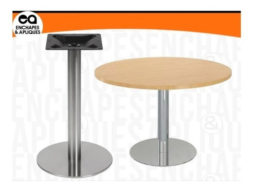 Imagen 4 de 4 de Pata Base Mesa Acero Inoxidable No Incluye Envío