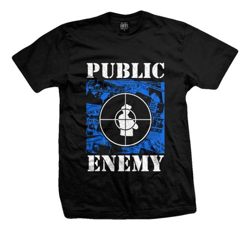 Remera Public Enemy Unity Merch Algodon 100% Serigrafia Rock