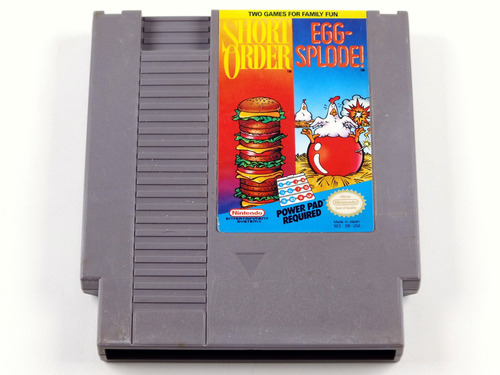 Short Order Eggsplode Original Nintendo Nes