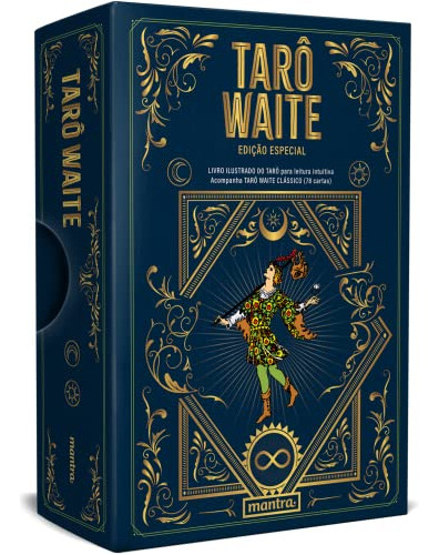 Libro Tarô Waite Edição Especial Livro Ilustrado Do Tarot Pa