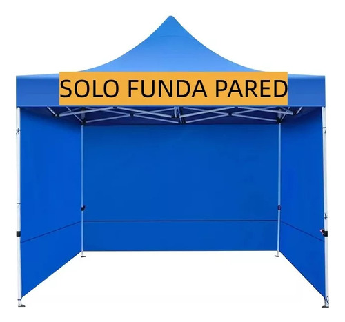 Funda Pared Lateral Para Toldo 3x3 Azul - Impermeable