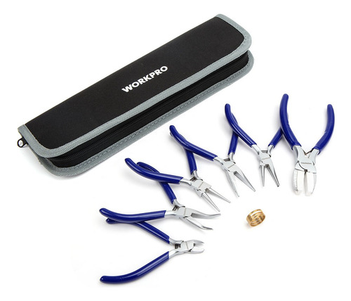 Jgo Alicates De Joyero De 7 Pzas Kit De Herramientas Para Ha