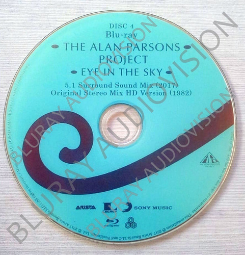 The Alan Parsons Project Eye In The Sky 2017 Blu Ray
