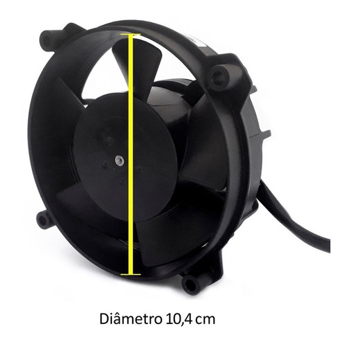 Kit Ventoinha Spal Klx450 08-21 Acionamento Automatico