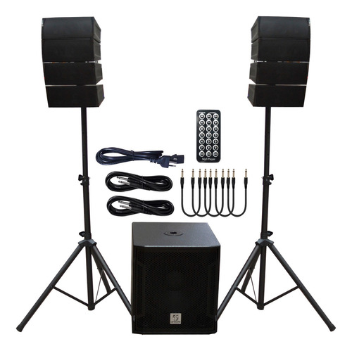 Sistema Array Sub 15+8 550w Rms 1500w Max Cipriani Oferta