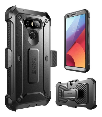 Case Supcase Ub Pro Para LG G6 (2017) Protector 360° Negro