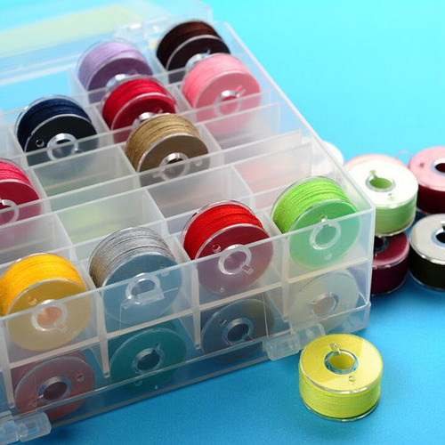 Fa Mini Carretes De Hilo De Coser De 50 Colores Y Bobinas