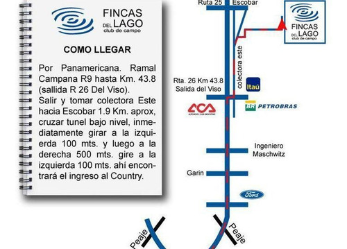 Imagen 11 de 15 de Terreno - Fincas Del Lago