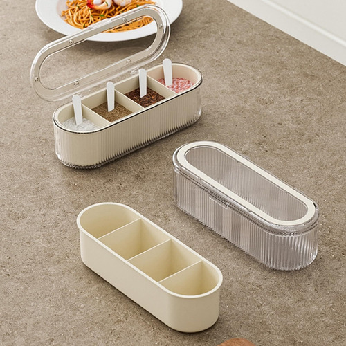 Caja De Condimentos De Cocina, Botes De Especias De Cocina
