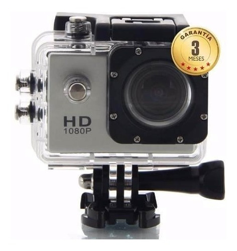 Camara Deportiva Sport Cam Full Hd 1080p Sumergible 30 Metro