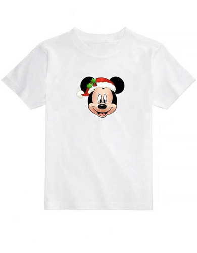 Playera Mickey Mouse Navidad