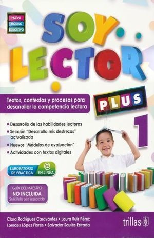 Libro Soy Lector Plus 1 Primaria Nuevo Modelo Educativ Nuevo