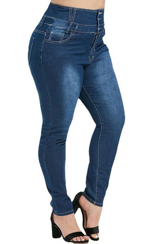 Jeans De Moda De Talla Grande Para Mujer