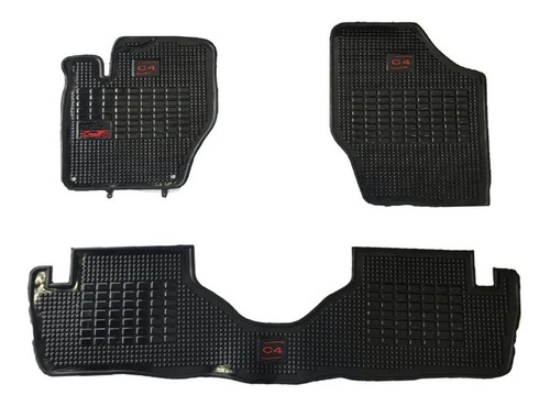 Cubre Alfombra Vapren Goma Pvc Habit Citroen C4 Y C4 Lounge 