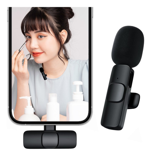 Microfone Profissional Bluetooth Usb-c Para Samsung Xiaomi