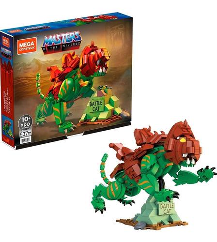 Master Of The Universe Battle Cat Mega Construx 537 Piezas