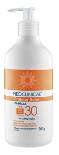 Protector Solar Fps 30 X 500g Medclinical | Farmacias París