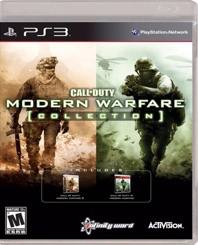 Call Of Duty Modern Warfare Collection 1y2 Ps3 Fisico Ade