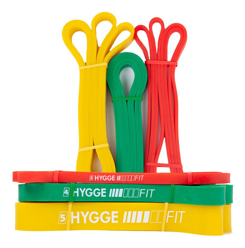 Imagen 1 de 10 de Kit X3 Bandas Crossfit Calistenia Dominadas Asistencia Pack