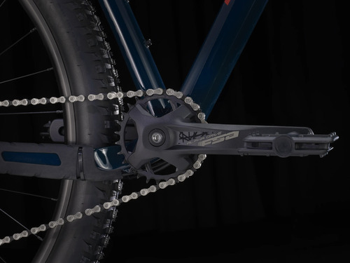 Bicicleta Aro 29 Mtb Trek Marlin 7 3a Geração Shimano 10v Cor Preto/azul Tamanho Do Quadro M/l