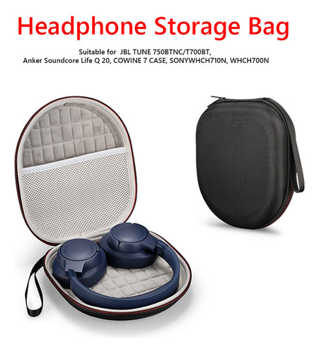 / Bolsa De Almacenamiento Eva For Jbl Tune 750btnc/700bt