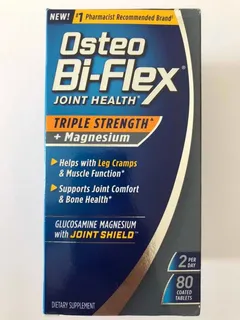 Osteobiflex Magnésio 80 Caps/importado Eua/pronta Entrega