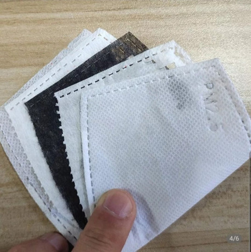 Imagem 4 de 7 de 2 Máscaras Lupo + 30 Filtros Descartáveis C/ 5 Camadas Pm2.5