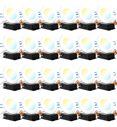 Sunco 24 Pack 4 Pulgadas Luces De Techo Empotradas Led Ultra