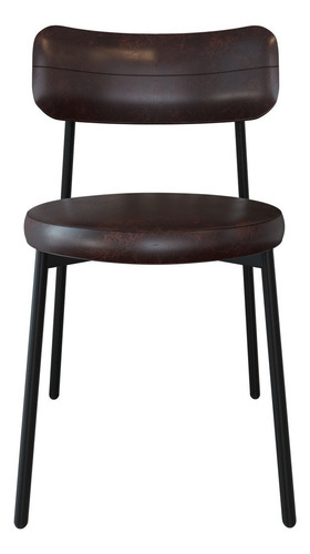 Cadeira Kyta Fixa Com 4 Pés 50 X 44,7 X 83,8 Cm Com 1 Ic