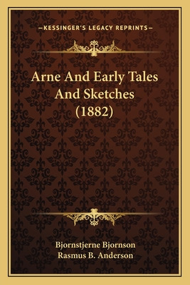 Libro Arne And Early Tales And Sketches (1882) - Bjornson...