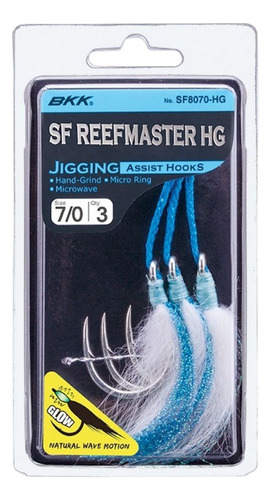 Ganchos Bkk Heavy Jigging Assist Hooks Sf Reefmaster Hg Support