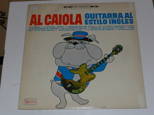 Vinilo 0419 - Al Caiola Guitarra Al Estilo Ingles 