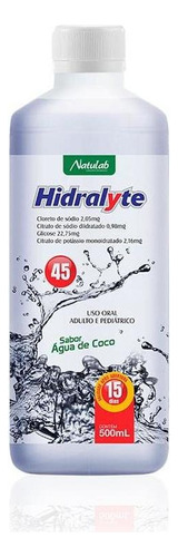 Hidralyte Água De Coco 500ml