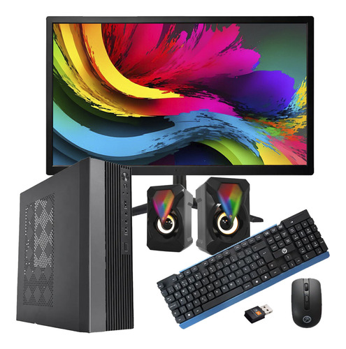 Mini Computador Pc Cpu Intel I5 10a Ger 16gb Ssd 480gb Win11