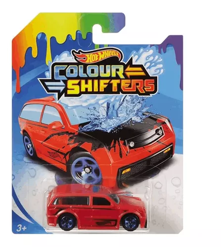 Hot wheels muda de cor