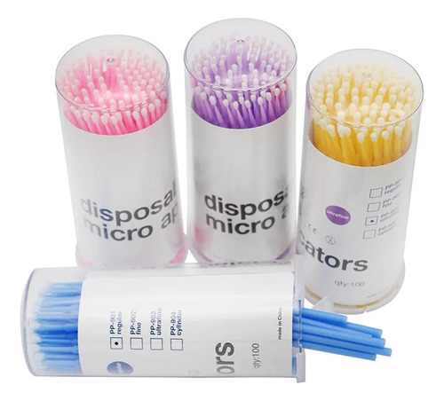 Varitas Desechables Para Rímel, Varitas De Microcepillo.