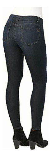 Democracy Ab Solution Jegging Para Mujer, Índigo Medio, 40