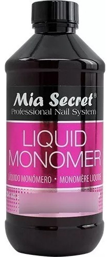 Monómero Liquido 118ml Mia Secret Profesional Uñas Esculpida