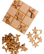 Comprar Combo 20 Tateti Sirena 8x8 34 Tateti Cruz Circulo Souvenirs 