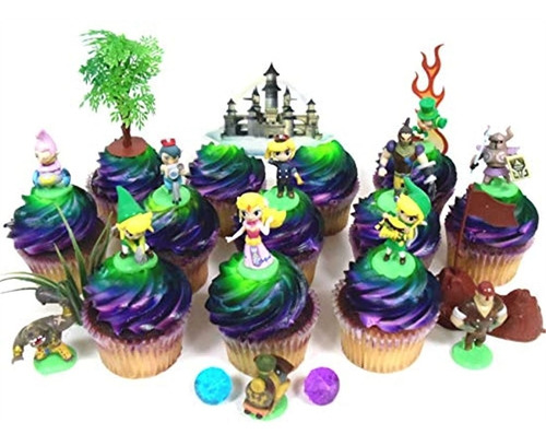 Imagen 1 de 6 de Adornos Para Tortas - Juego De Decoración