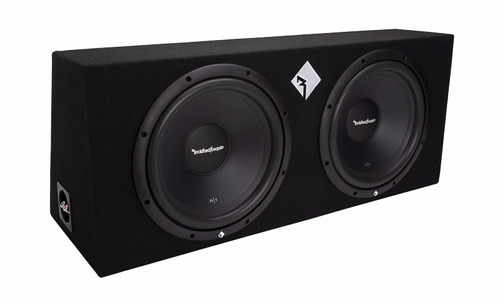 Caja Doble Subwoofer Rockford Prime R1 L-2x12 600w 300rms