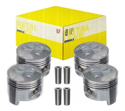 Pistones (x4) / Metal / Leve Monza 1.8l (84,80) 