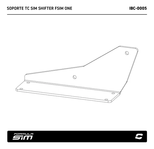 Soporte Tc Sim Shifter Ss Para Fsim One C