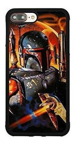 Imagen 1 de 5 de Star Wars Boba Fett Case iPhone 7 Plus / 8 Plus (5.5 Comic +