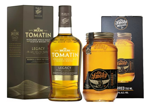 Pack Whisky Tomatin Legacy Y Ole Smoky Charred