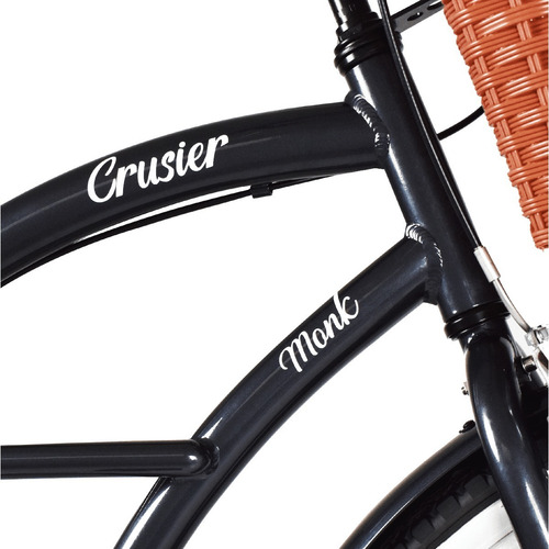 Imagen 7 de 9 de Bicicleta Urbana Aluminio Monk Crusier Rodada 26