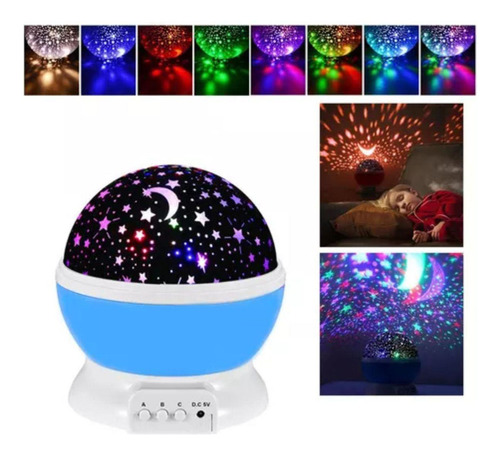 Luminaria Iantil Leds No Teto Estrelas E Planetas