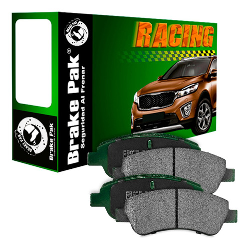 Pastillas De Frenos Marca Brake Pak Para Peugeot 207 1.4 1.6